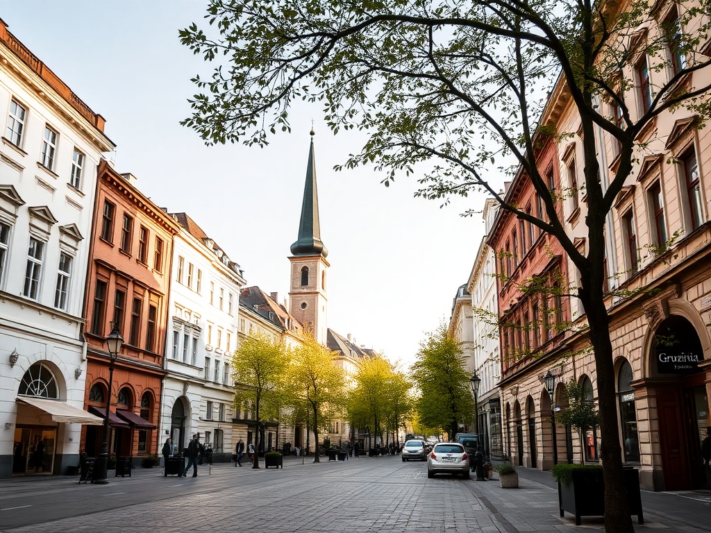 Herb Grudziądza lub widok miasta, z naciskiem na wiadomości lokalne